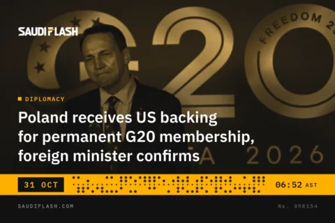 Poland receives US backing for permanent G20 membership, foreign minister confirms